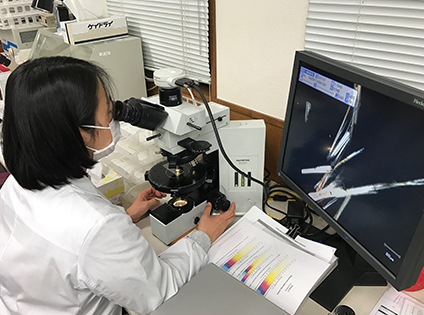 アスベスト等の各種分析